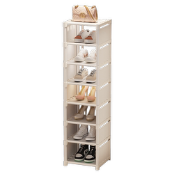 Simple storage artifact shoe storage rack