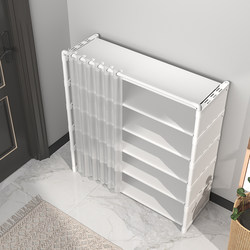 Simple Shoe Rack, Multi-Layer Dustproof Household Shoe Cabinet, Economical Storage Solution for the Entrance, Storage Rack, Dormitory Storage Rack