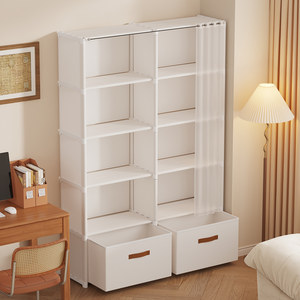 
Storage rack Multi-layer storage rack Floor-standing dormitory daily necessities Good things Clothing toys Snacks rack Dustproof bookcase