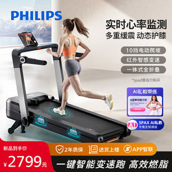 Philips Treadmill for Home Use, Small Smart Indoor Foldable Silent Gym Equipment, 2024 New Model