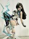 Aquamarine Bright Fighting Blade Duel Thunder Dragon Wang Bailong 1/7pvc Figure Genuine Spot