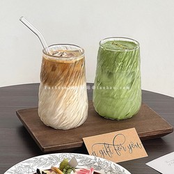 ins Retro Japanese-Style Fruit Tea Cup, Dirty Ice Americano Coffee Cup, Special Juice Cup, Latte Drink Cup