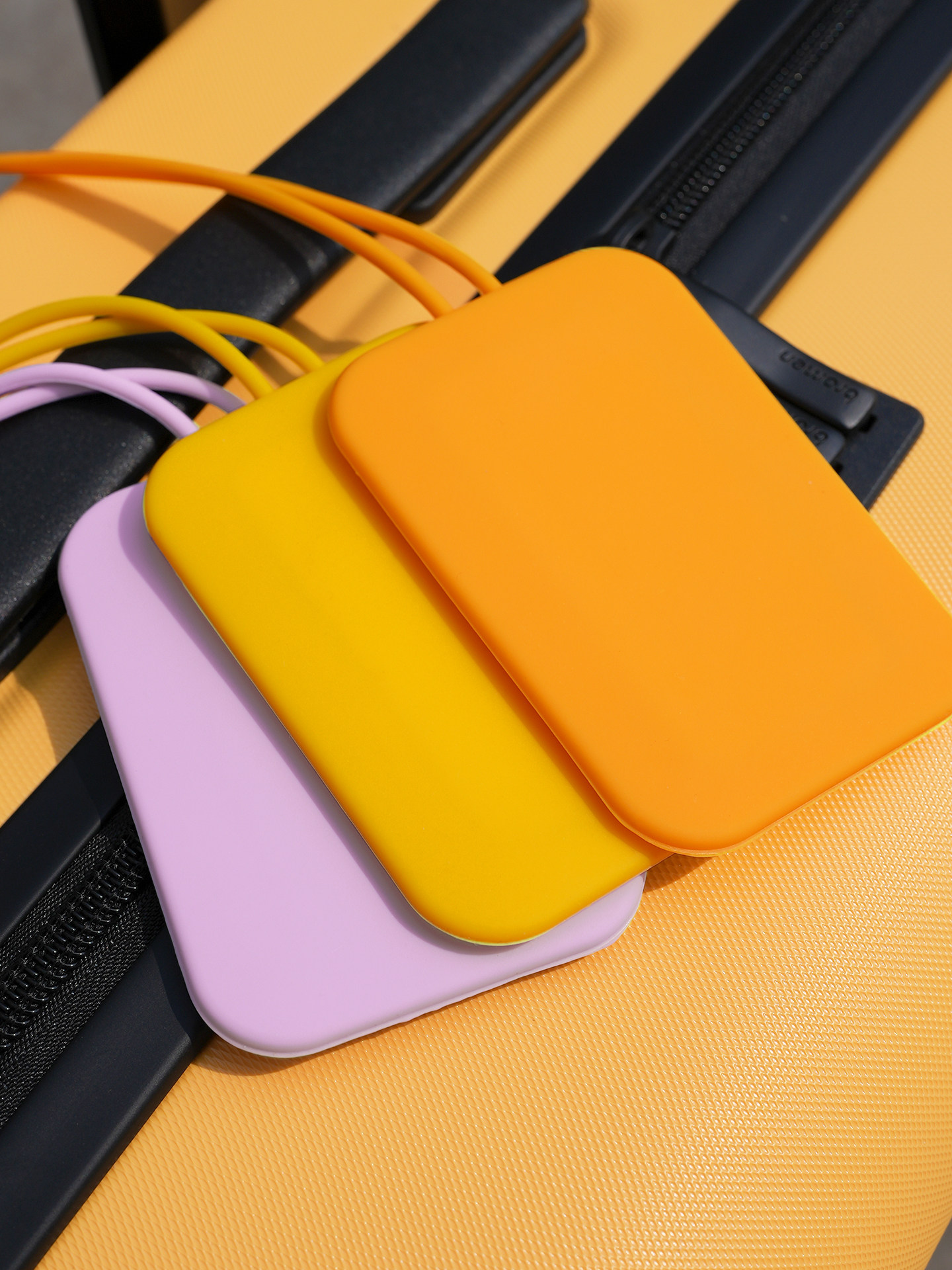 Etichette Bagagli In Silicone Morbido - Set 8 Pezzi Multicolore, Personalizzabili Per Valigie E Zaini