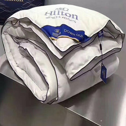 Hilton Quilt Hotel Winter Quilt Thickened Feather Velvet Quilt Single/Double Student Dormitory High-End Quilt Core Spring and Autumn Dormitory