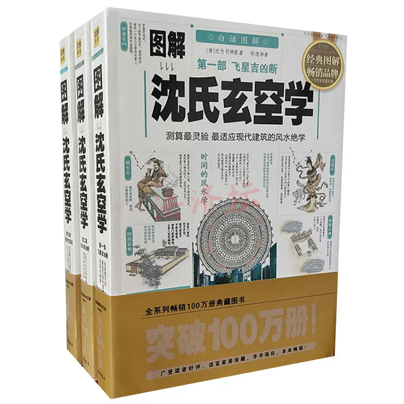 奇門遁甲 古今图书集成白话图解 中国传统决策学 奇门遁甲大全（全三册 中文） 全彩白话图解中国传统决策学奇门遁甲大全唐颐吉凶占断阳遁540局