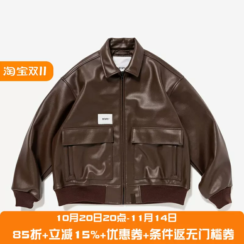 四季出品国仓WTAPS WA2 JACKET SYNTHETIC飞行夹克外套男款24AW