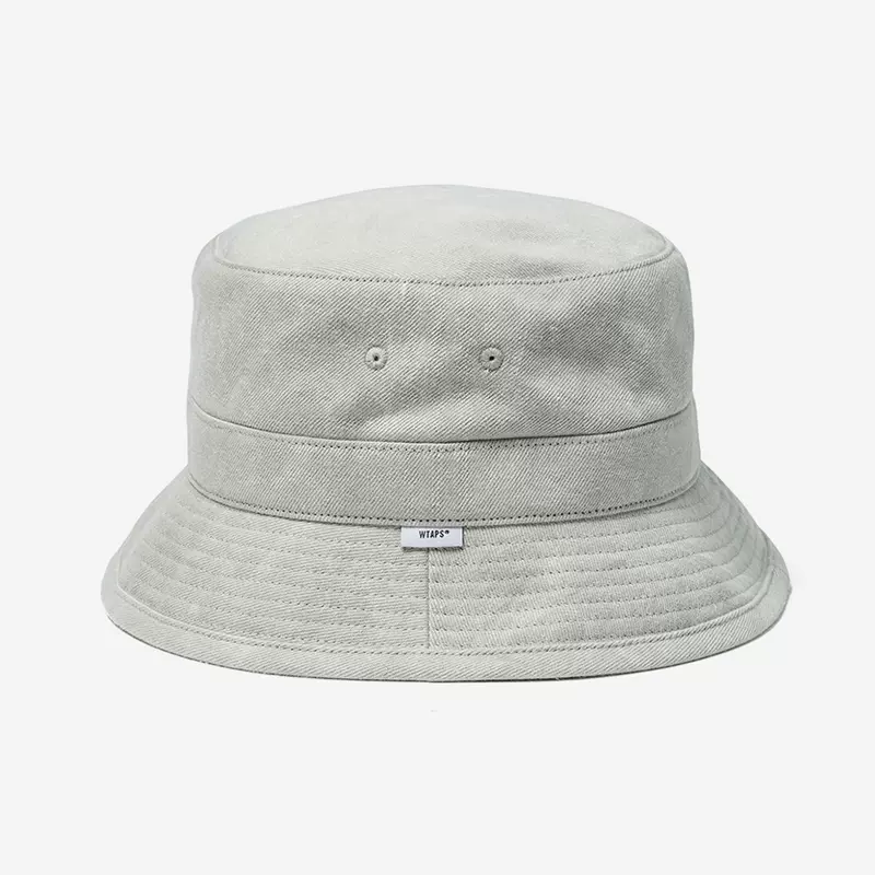 四季出品現貨WTAPS BUCKET 01 HAT COTTON DENIM紮染漁夫帽21AW-Taobao