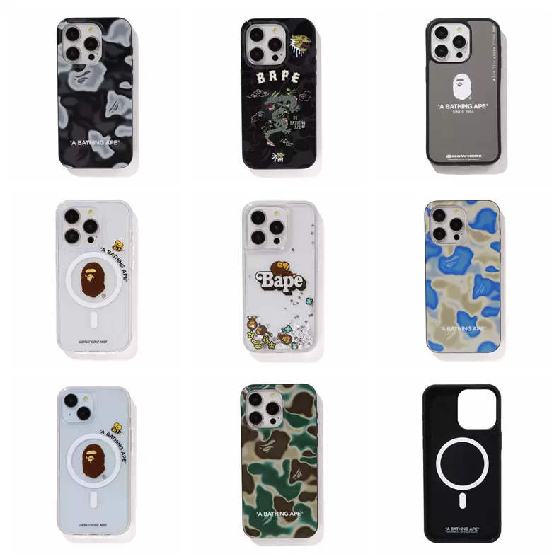 四季出品订货BAPE ABC CAMO IPHONE 15 IPHONE 15 PRO 15 PRO MAX CASE