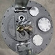 Oil tanker accessories 580/560/460 aluminum alloy stainless steel European standard pore cover panel can tank mouth flange base
