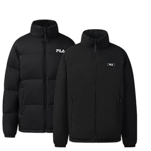 
FILA reversible coat, waterproof, anti-fouling, warm men's and women's down jacket F51U549902