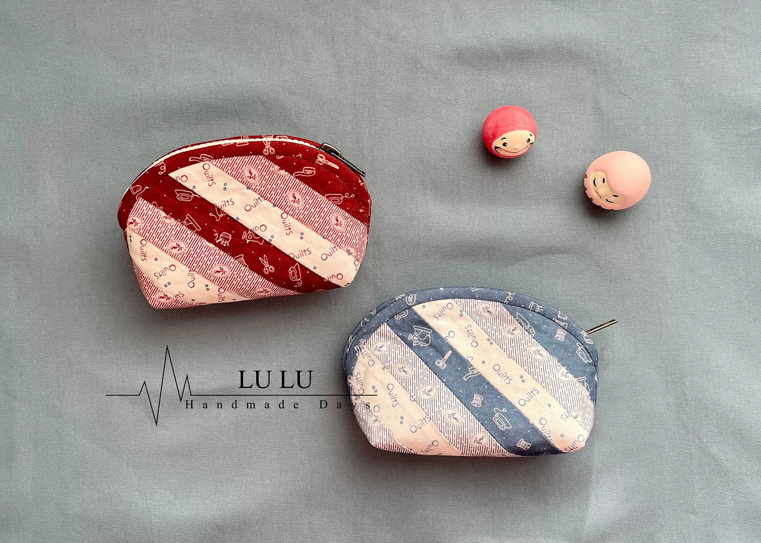 口爱屋lu Lu 手作收纳包拼布拉链包贝壳包松本雅子 口爱屋lu Lu 手作收纳包拼布拉链包贝壳包松本雅子