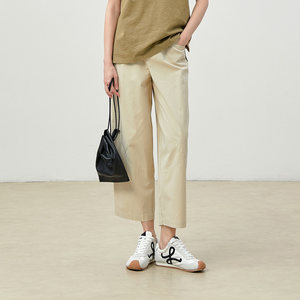 
*WKZ07268 Moli Yaji Accent Lyocell High Count Cotton Loose Slim Casual Balloon Pants Harem Pants