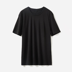 
*MTX03014 Jasmine Cool and Dry Japanese triacetate classic black and white short-sleeved T-shirt for men
