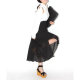 Special Original Ascended Design Symphony Symphony Skin Skirt Half Long Skirt Various Skills Average 22 -year Summer 5 Color