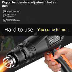 Professional High-Power Hair Dryer, Industrial Powerful Electric Hair Dryer, Heat Shrink Film Heating Packaging Hot Air Tube, Small Hot Air Heater