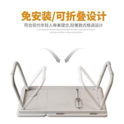 Adjustable Height Bed Desk, Foldable Desk for Bed, Laptop Desk for Bedroom, Dormitory, Lazy Person