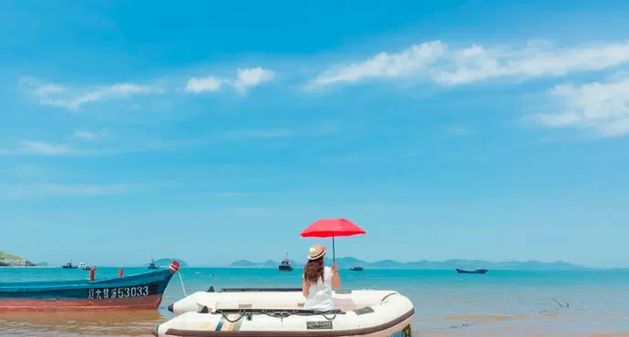 大黑石海滨浴场图片