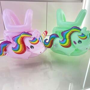 
Jialan new children's swimming ring ins rainbow horse winged vest women's buoyancy swimsuit