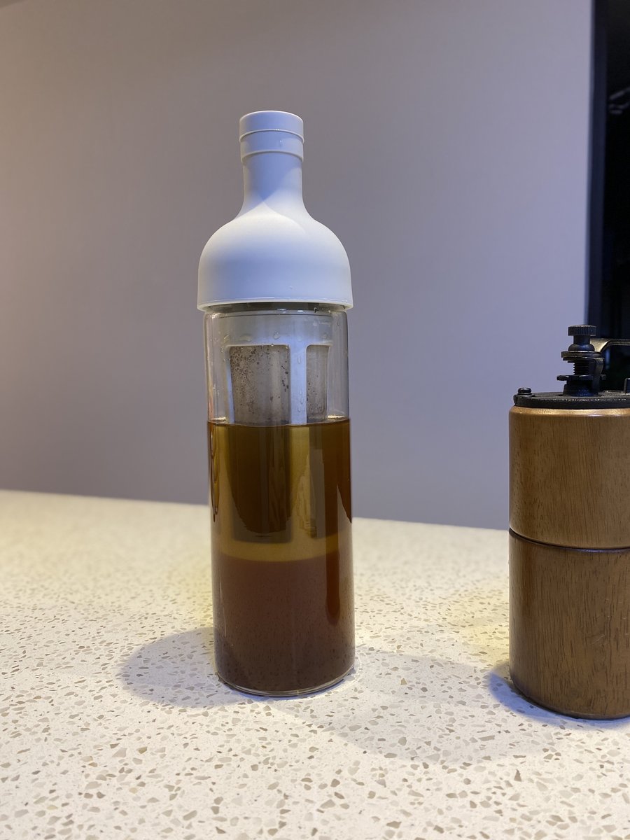hario冷萃玻璃冷泡瓶杯，夏天来一杯冷泡咖啡