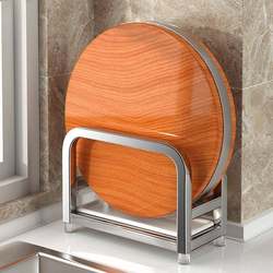 New Kitchen Storage Rack, Multifunctional Storage Shelf, Stainless Steel Knife, Household Chopping Board, Integrated Knife and Cutting Board