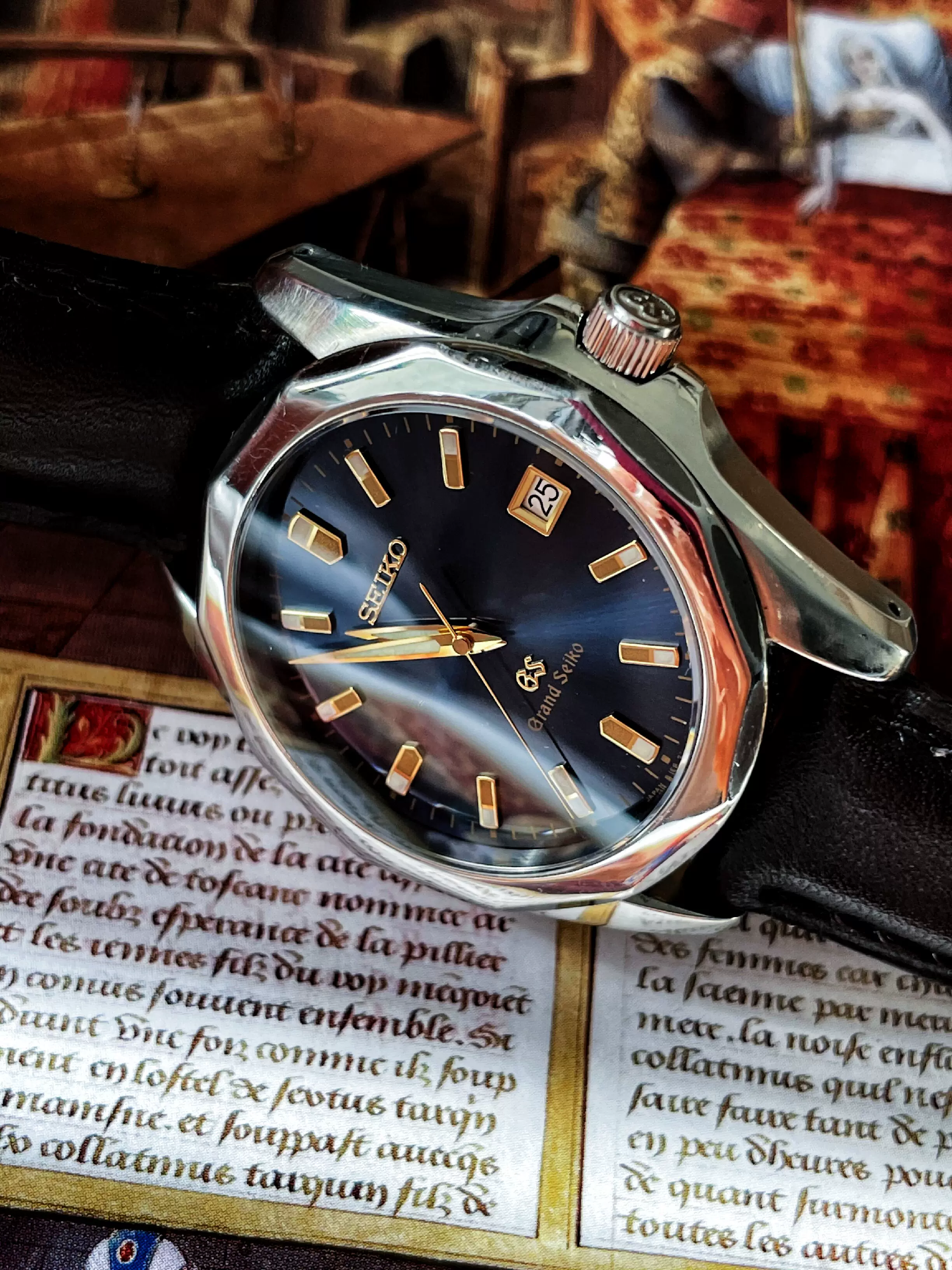 冠蓝狮Grand Seiko GS尊达版SBGF003-Taobao