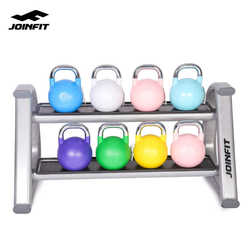 JOINFIT Dumbbell Stool Kettlebell Rack Adjustable Training Stool Dumbbell Flat Product Placement Rack Double Bar