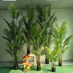 Simulated Santai Tropical Floor-Behind Bonsai Simulated Plant Decoration Nordic Fake Green Plant Pot Plants Living Room Green Plants