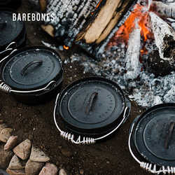BAREBONES Outdoor Pot Multifunction Camping Cast Iron Pot Dutch Pot Cookware Outdoor Pot Hanging Pot