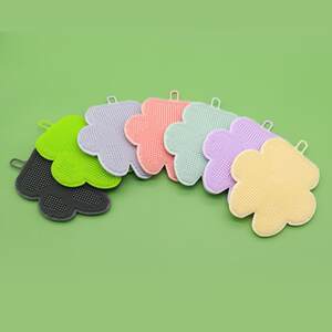 
Pet grooming supplies remove hair cleansing massage dog bath brush cat bath soft silicone brush