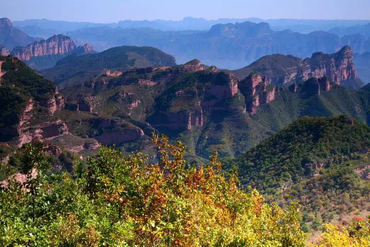 太行板山风景区图片