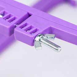 Multi-specification ABS plastic cross stitch diy embroidery stretch colorful square embroidery hoop cross stitch embroidery tool accessories