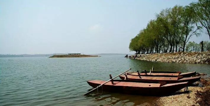 财湖风景区图片