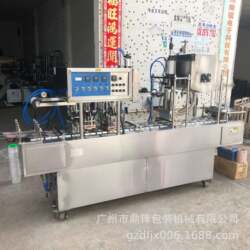 Supply of Multifunctional Filling and Sealing Machines for Juice, Soy Milk, Milk Tea, and Eight-Treasure Porridge, Fully Automatic Cup Sealing Machines with Intelligent Temperature Control