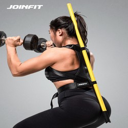 Joinfit kettlebell deadlift squat running body assist correction rod dumbbell barbell fitness bar exercise tool