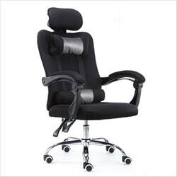 Computer Chair, Home Office Chair, Comfortable for Long Sitting, Gaming Chair with Backrest, Swivel and Adjustable Height, Office Gaming Chair, Reclinable