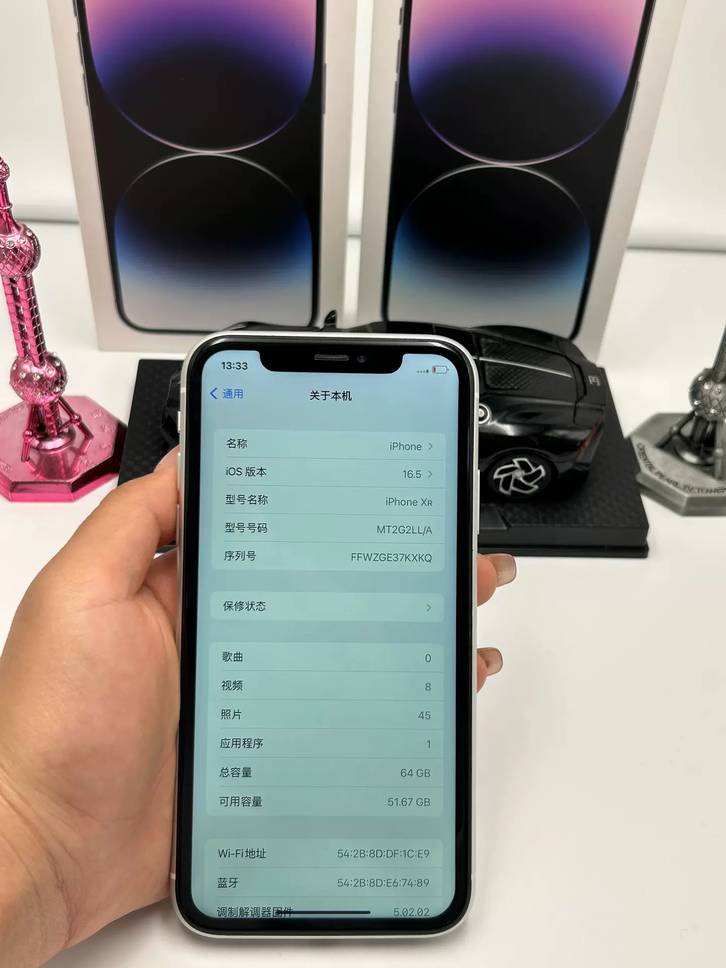 苹果iPhone Xr 64g 白色95新配合卡贴使用全-Taobao Singapore