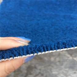 Martial Arts Hall Thickened Curved Edge Carpet, Cut Pile Competition Commercial Carpet, Soundproofing and Shock Absorption, Royal Blue Flame-Retardant Large Area Carpet