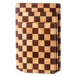Creative checkerboard cutting board household cutting board mosaic cutting board kitchen food sticky board fruit wooden chopping board