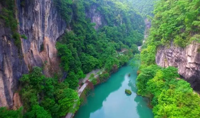 宜昌中亚楠木林大峡谷风景区图片