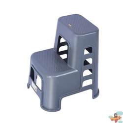 Car wash stool, car cleaning tool, two-step stool, high and low foot steps, household thickened plastic multi-functional step stool