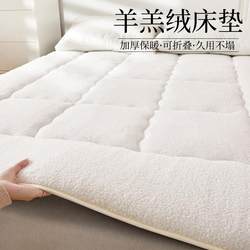 Lamb Wool Mattress Pad for Home Use, Thickened for Winter, Suitable for Students' Single Dormitory, Milk Velvet Bed Mat, Mattress Pad, Quilt