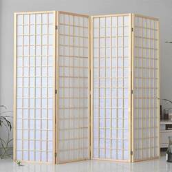 Origin and Supply: Simple Modern Living Room Tea Room Zhangzi-Style Background Wall Japanese-Style Partition Folding Screen Entrance