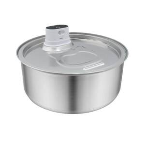 
Stainless steel smart device pet water dispenser automatically senses cat drinking water automatic live water cat water dispenser with filter element