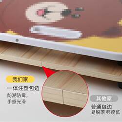 Bedside Desk, Injection-Molded Integrated Lazy Desk, Simple Computer Desk, Bed Table, Folding Table, Home-Use Bay Window Desk