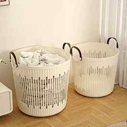 Dirty Laundry Basket for Bathroom, Household Luxury Laundry Hamper, Large Laundry Basket, Toy Storage Bin