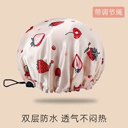 Hair Mask for Children and Girls, Double-Layer Shower Cap, Waterproof, Adjustable, Anti-Wet Hair, 2026 New Model