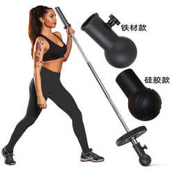 Barbell spherical rotating sleeve gun rack mine frame barbell explosive deadlift rowing abdominal muscles dorsal muscle fitness device