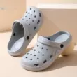 Croc Giày Nam Mùa Hè Mặc Ngoài Y Tá Phòng Điều Hành Chống Trơn Trượt Mũi-Mũi Giày Khử Mùi Đi Biển Cặp Đôi Xăng Đan nữ 