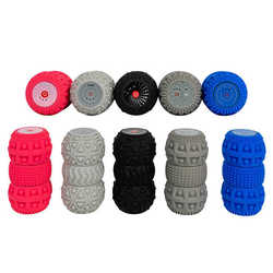 Peanut vibration ball convenient black yoga fitness equipment neck massage foot yoga vibration sports yoga ball