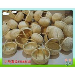 Wicker Eight-Compartment Basket for Steamed Buns, Fruits, Dried Fruits, Candies, Wedding and Bridal Use, Wicker Basket for Carrying Eggs, Round Basket